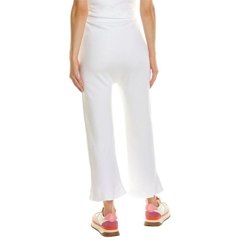 Sol Angeles White Americana Harem Sweat Pants Size Medium - Picture 2 of 8